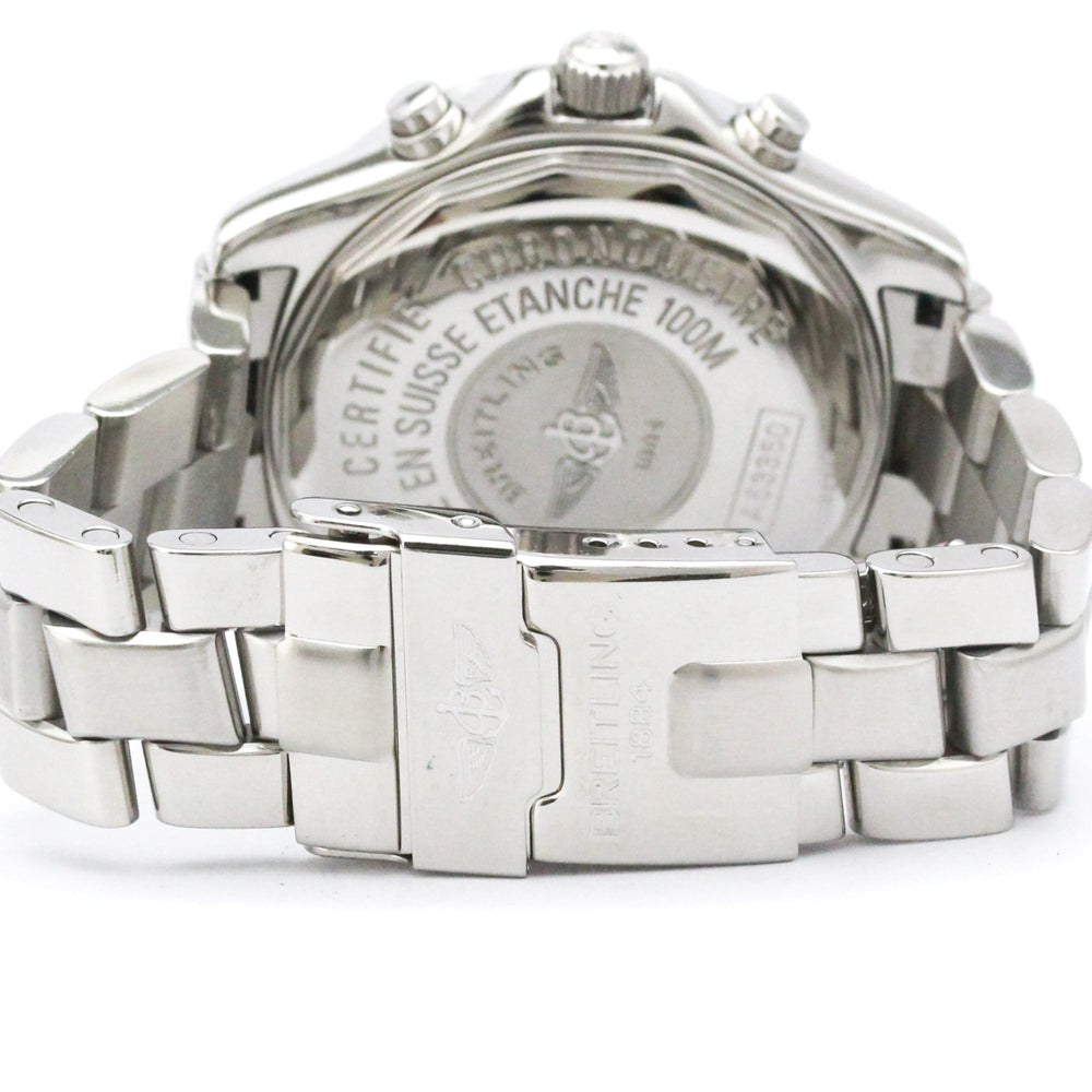 BREITLING Colt Chrono Ocean Steel Quartz Mens Watch A53350 Polished — Very Good