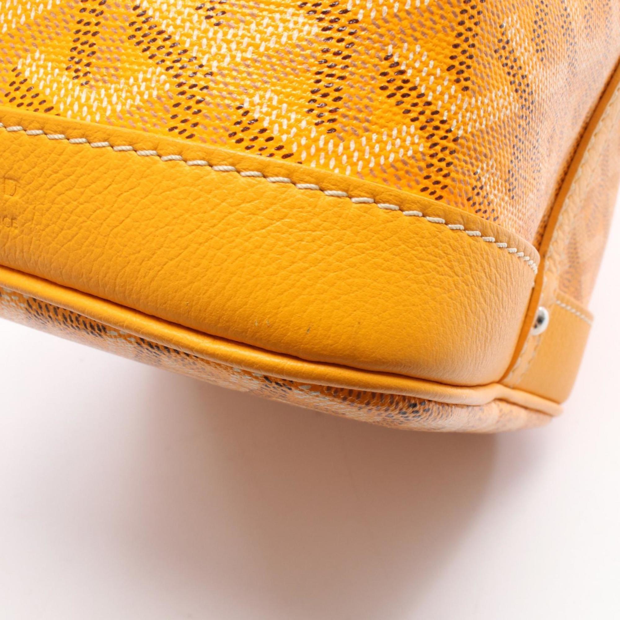 Goyard GOYARD shoulder bag, coated canvas, women's, yellow, multicolor