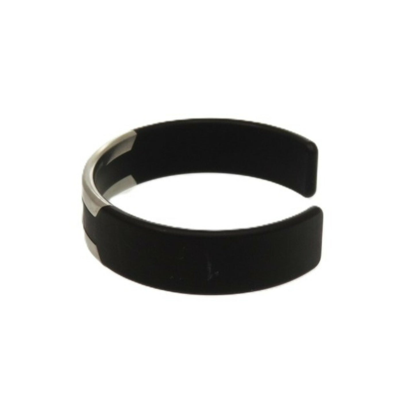 Hermès Trincafe Bangle Stainless Steel Black 0872HERMES