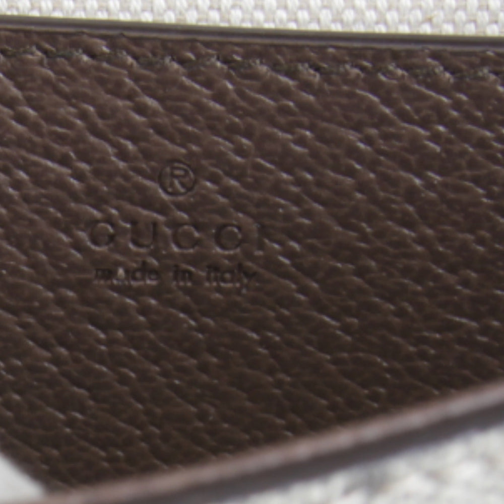 GUCCI Mini 764961・486628 Shoulder Bag GG Supreme Canvas Brown Women's — Like New