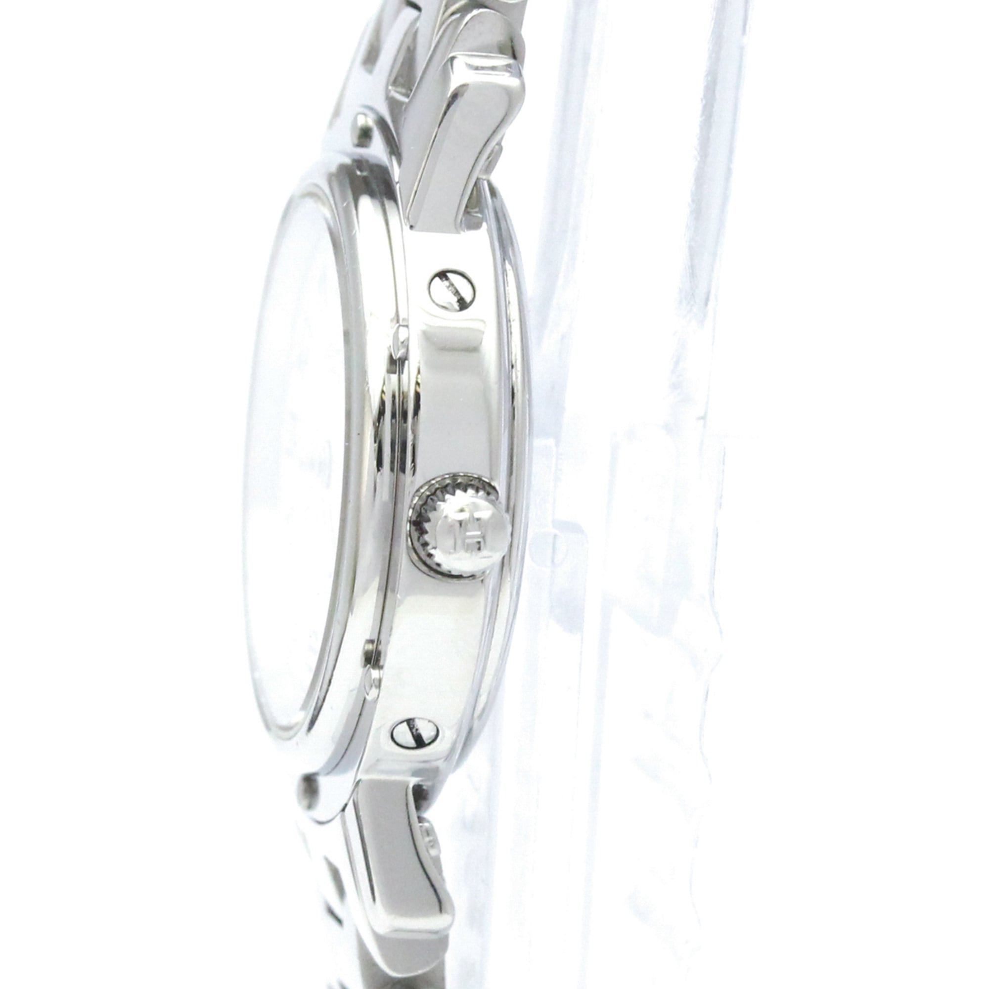 HERMES Clipper Stainless Steel Quartz Ladies Watch CL4.210 Polished — Very Good