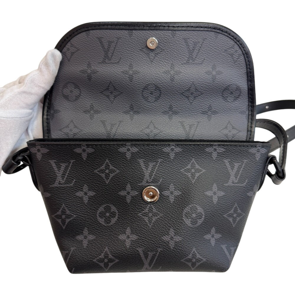 LOUIS VUITTON M12636 Pulse Wearable Wallet Pochette Smartphone Shoulder Bag, Monogram Eclipse, Black — New - Store Return