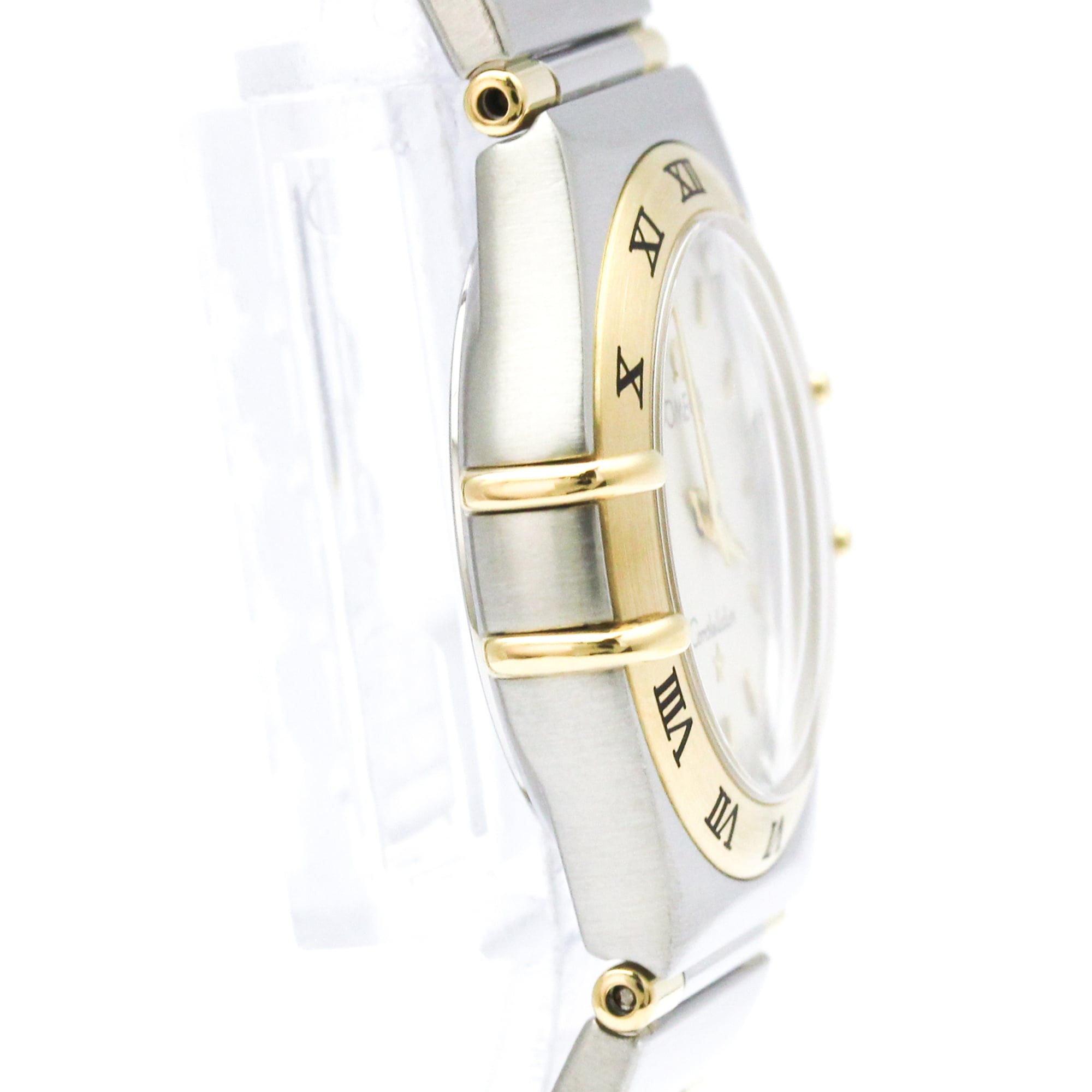 OMEGA Constellation 18K Gold Steel Ladies Watch 1362.30 Polished — Very Good