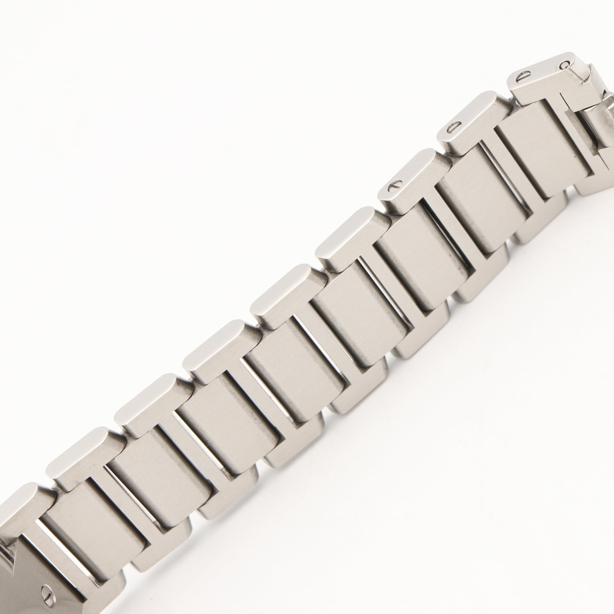 Cartier Tank Française SM Watch, Stainless Steel, Ladies, Silver Tone, W51008Q3 — Very Good