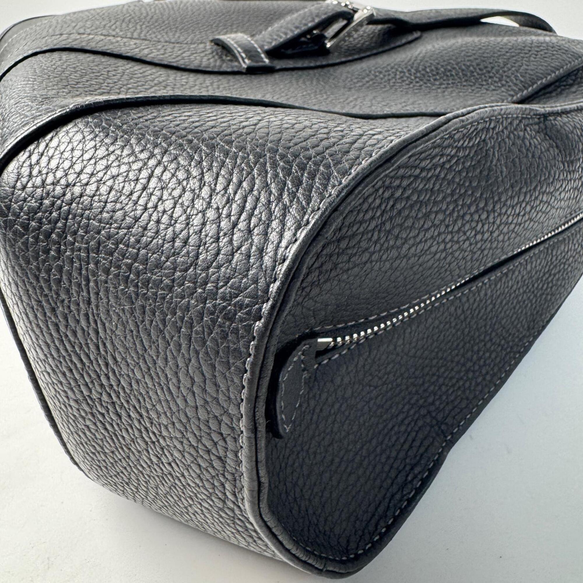 Loewe Senda Large Leather Handbag, Black, Women's — Like New