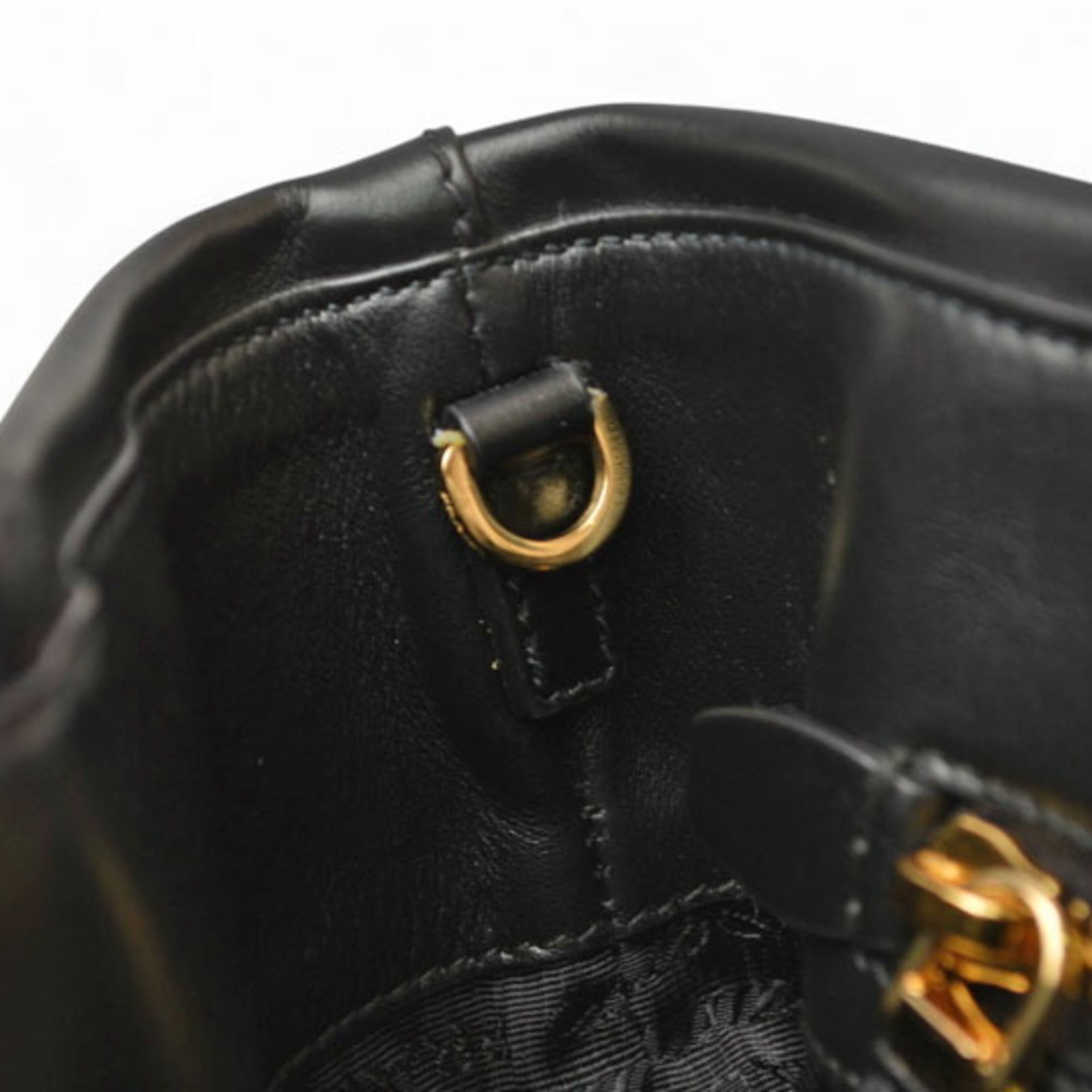 Prada 2-way tote/shoulder bag, 1BG507, in soft calf leather with strap — Like New