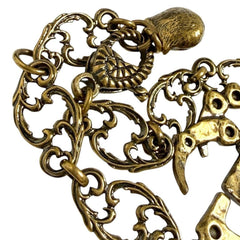 Gucci Women's Double G Beaded Bracelet in Antique Gold — Like New