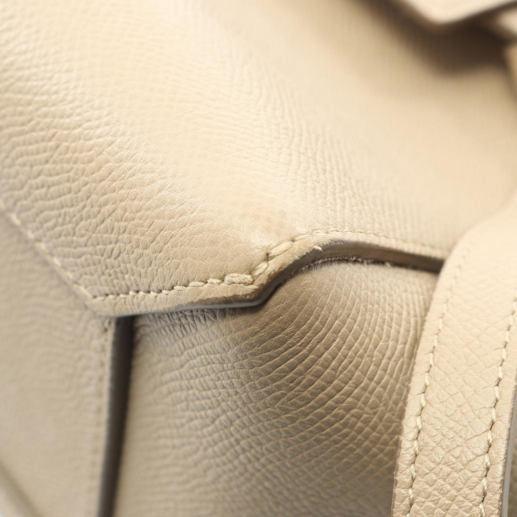 Celine BELT BAG MINI handbag in beige leather for women, model 189103ZVA 18LT.