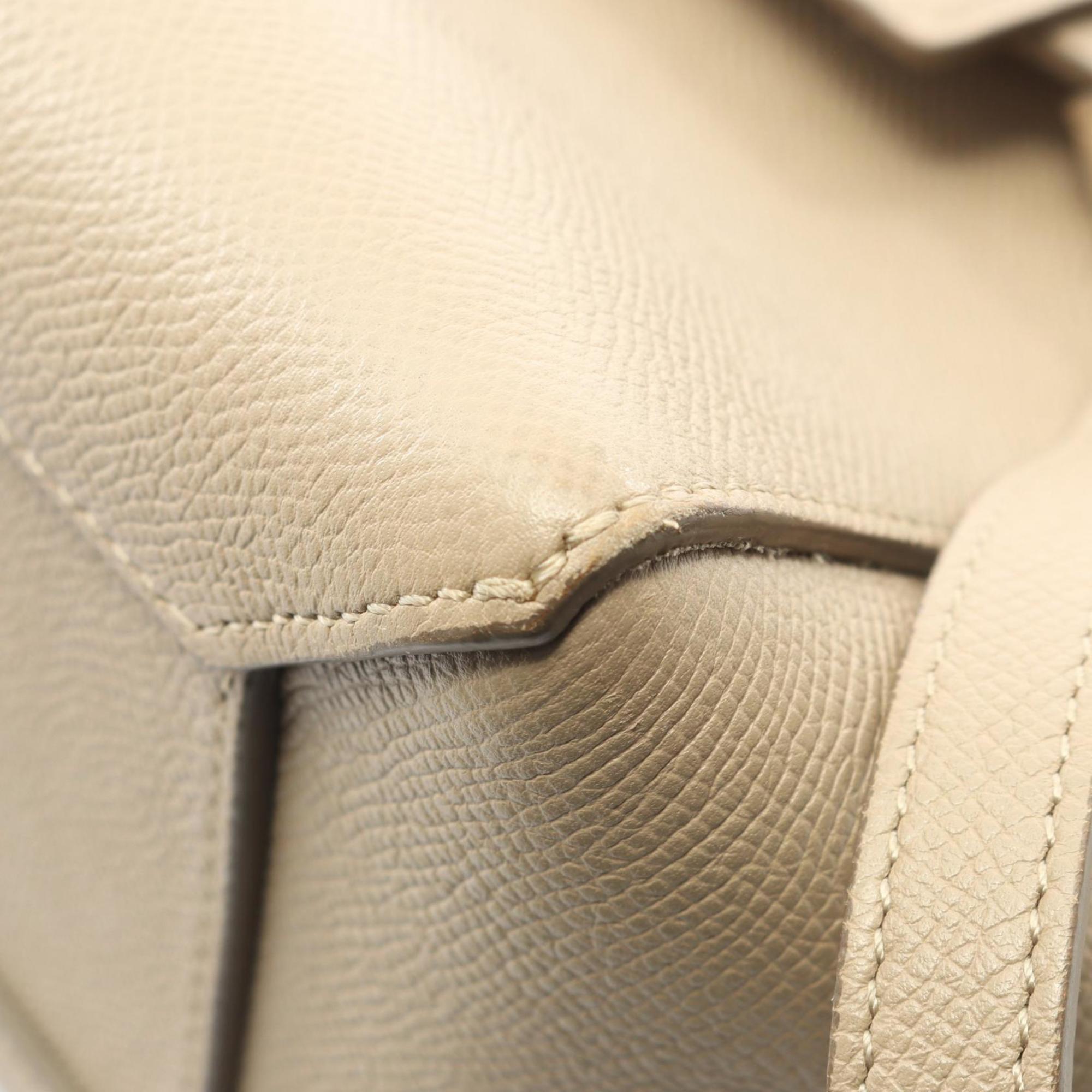 Celine BELT BAG MINI handbag in beige leather for women, model 189103ZVA 18LT.