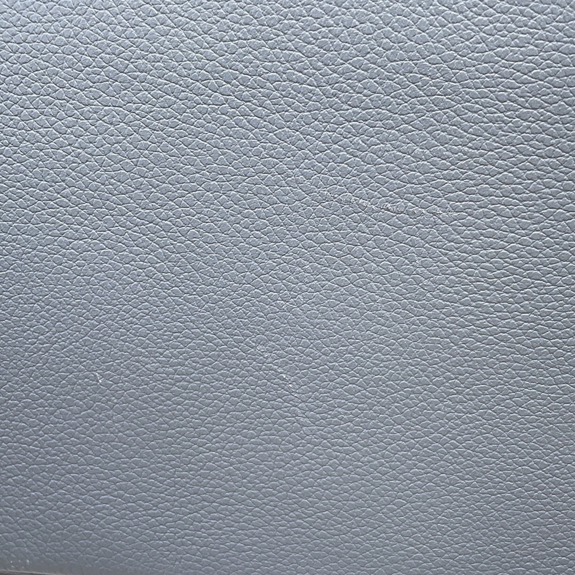 Hermes Bolide 1923 25 Verso Bleu Lin Glacier Evercolor U stamp 2-way shoulder bag handbag HERMES — Like New