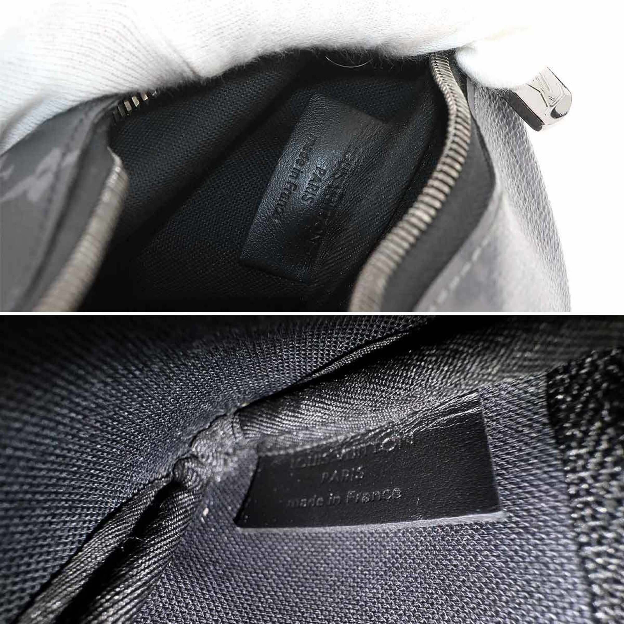 Louis Vuitton Monogram Eclipse Reverse Trio Shoulder Handbag M69443 Messenger — Like New