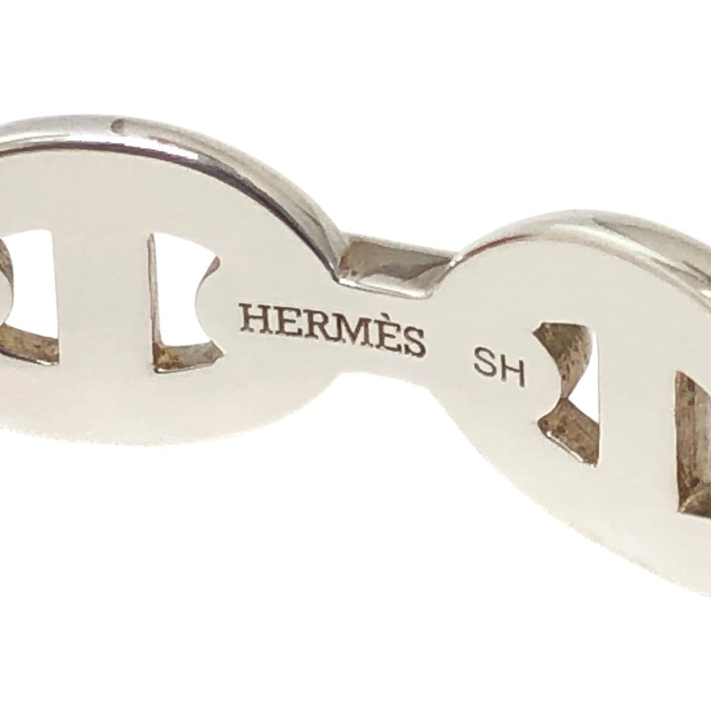 HERMES Chaine d'Ancre Enchainée SH size accessory bangle SV925 women's silver like new — Like New