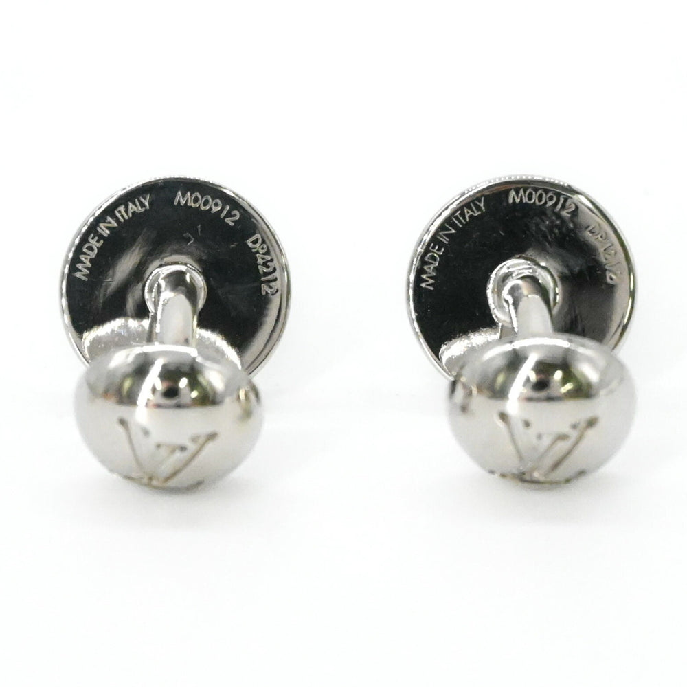 LOUIS VUITTON LV Award Cufflinks for Men, Black and Silver, M00912 — Like New