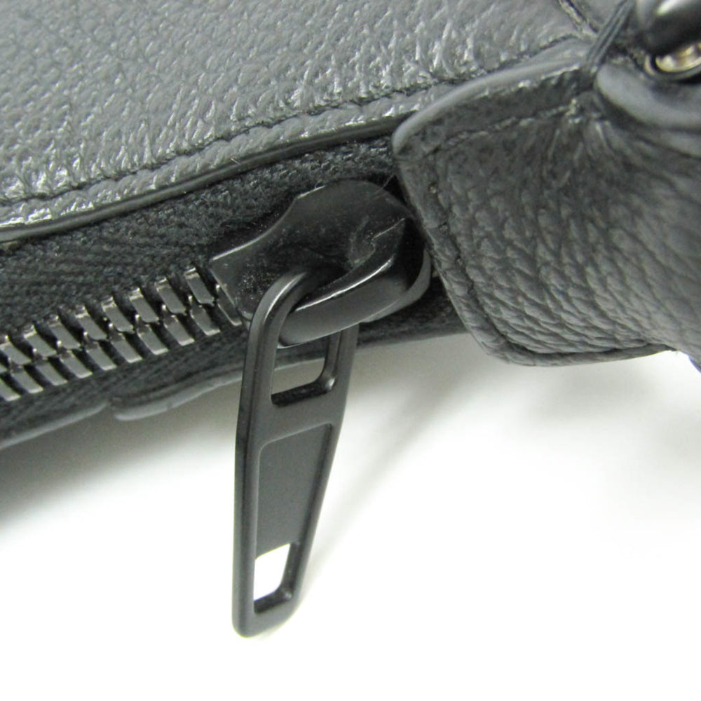 Balenciaga Hourglass Shoulder Bag 644722 Men,Women Leather Pouch,Shoulder Bag Black — Like New