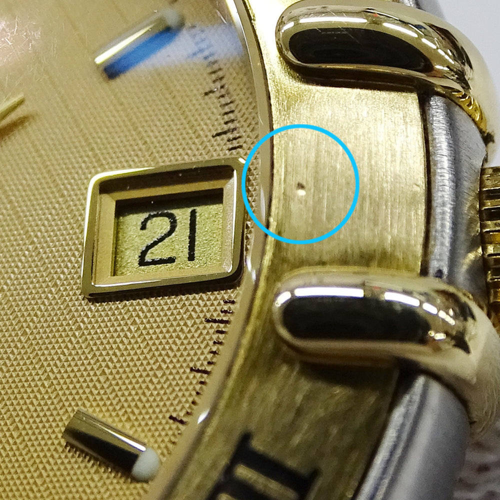 Omega Constellation 1302.10 Men's Watch, Brand Name, Date, Automatic Movement, Stainless Steel (SS), Gold (YG), Half Bar — Good