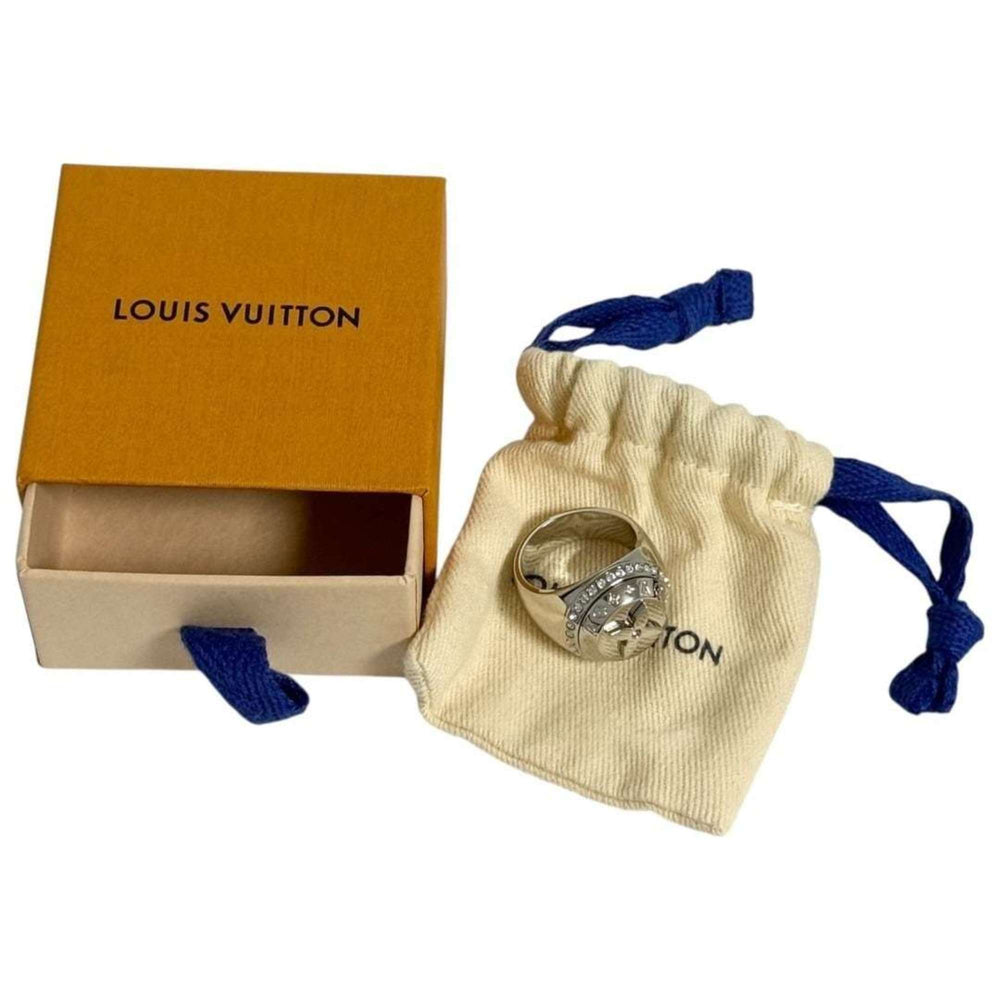 Louis Vuitton Men's Signet Ring, Size 21, Rotating Ring — New - Store Return