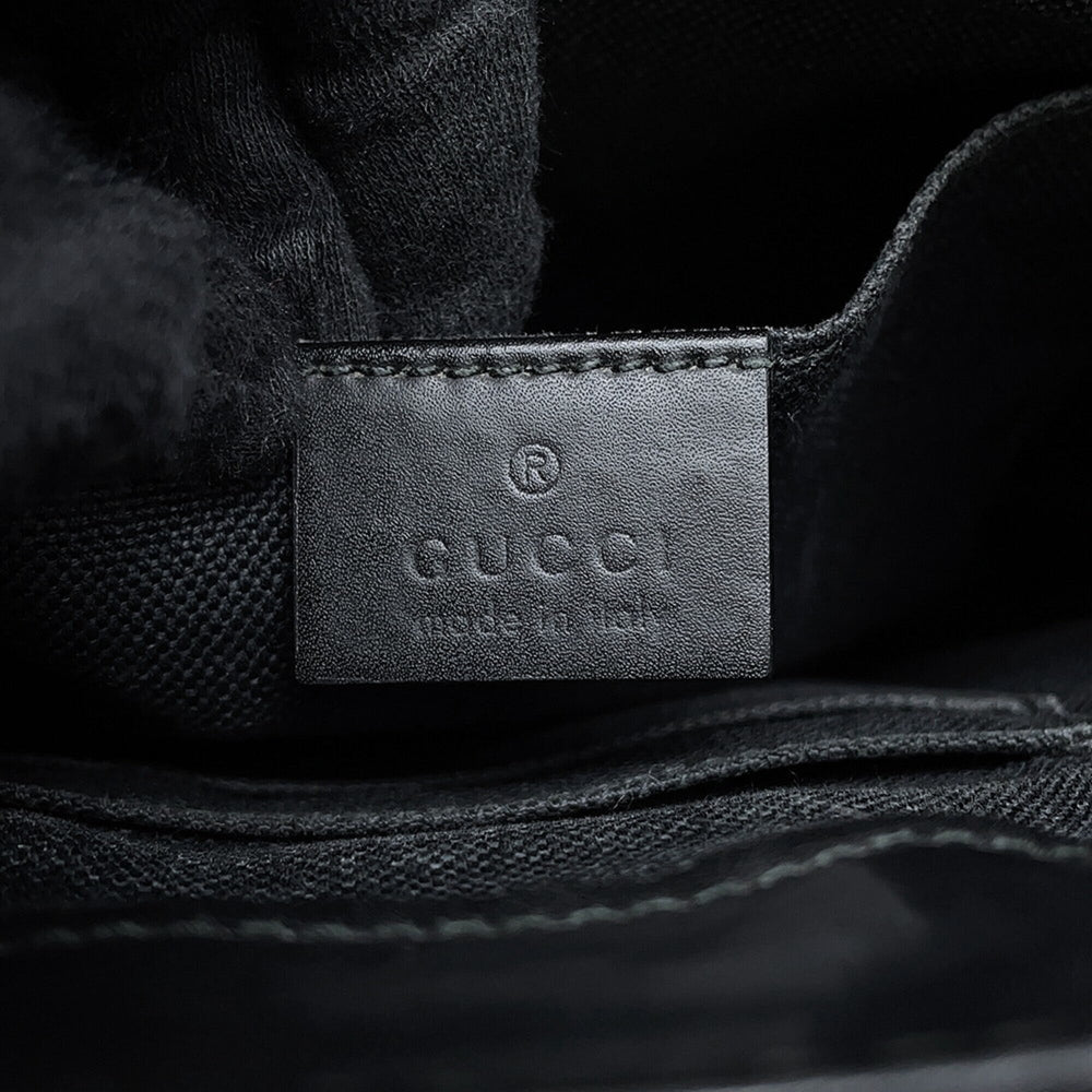 Gucci GG Supreme Shoulder Bag, Small Handbag 523599, GUCCI for Men, Black — Like New