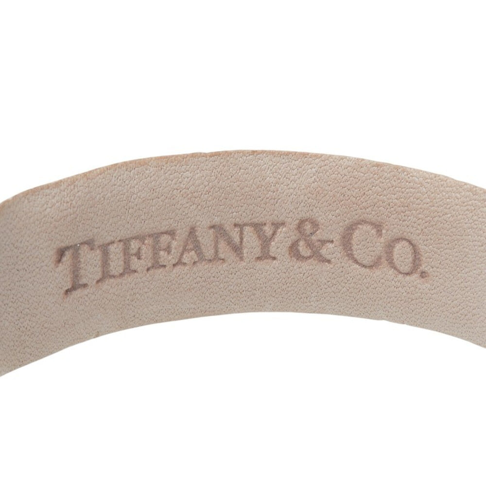 Tiffany & Co. Atlas Heart Watch Z1300.11.11A20A71A Quartz White Dial Stainless Steel Leather Strap Ladies' TIFFANY&Co — Good