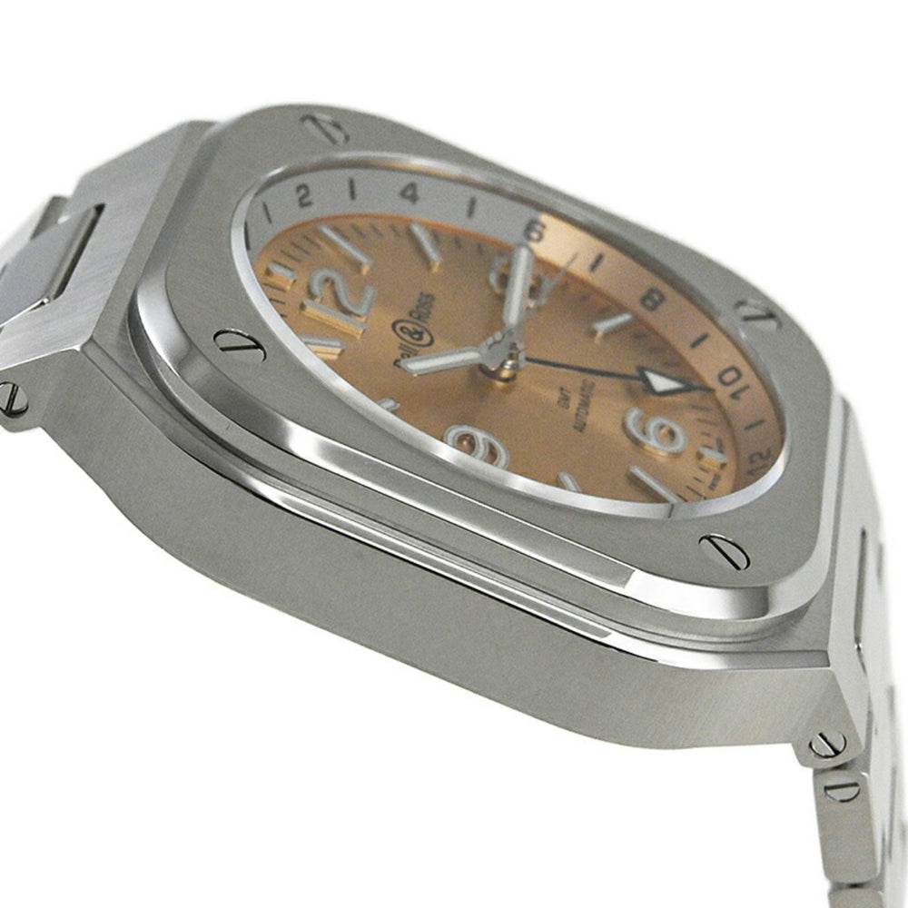 Bell & Ross BR 05 GMT Amber Watch, Japan Limited Edition (99 pieces), BR05G-CH-ST SST — Good