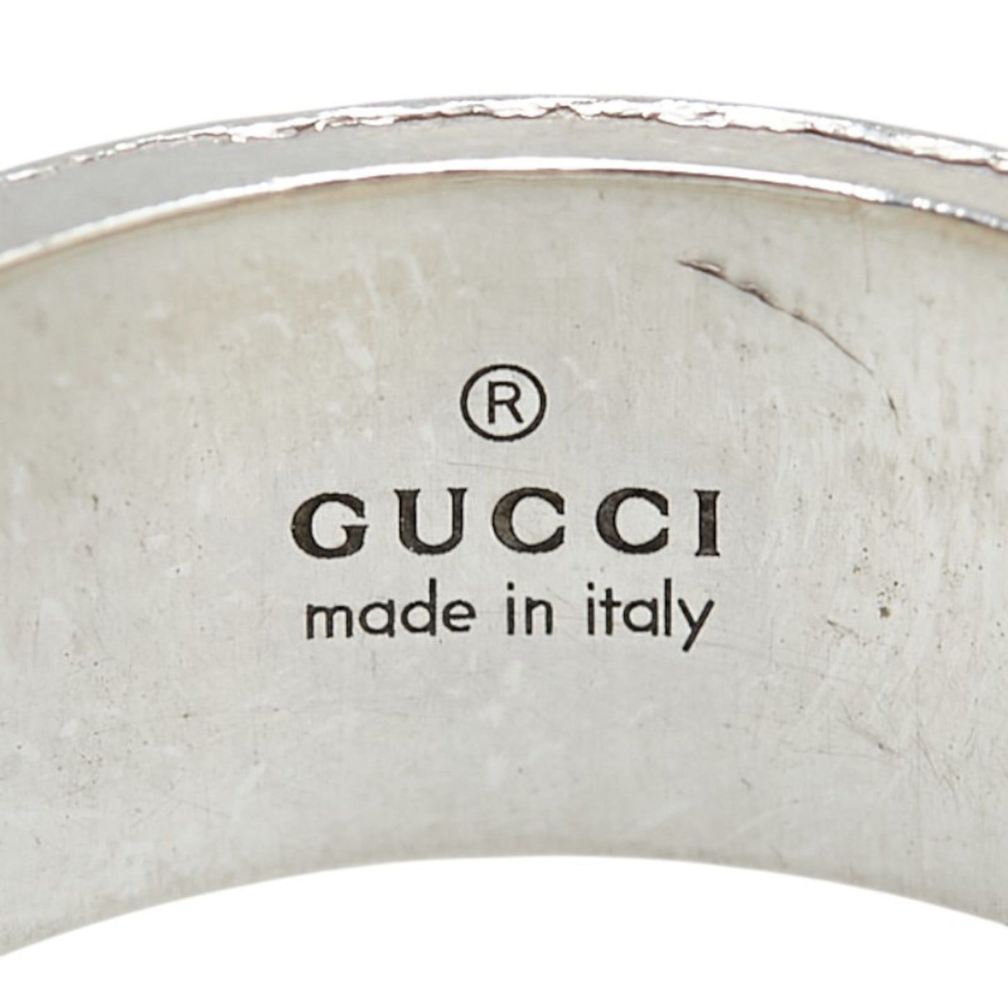 Gucci Branded G Ring #14 SV925 Silver Women's GUCCI