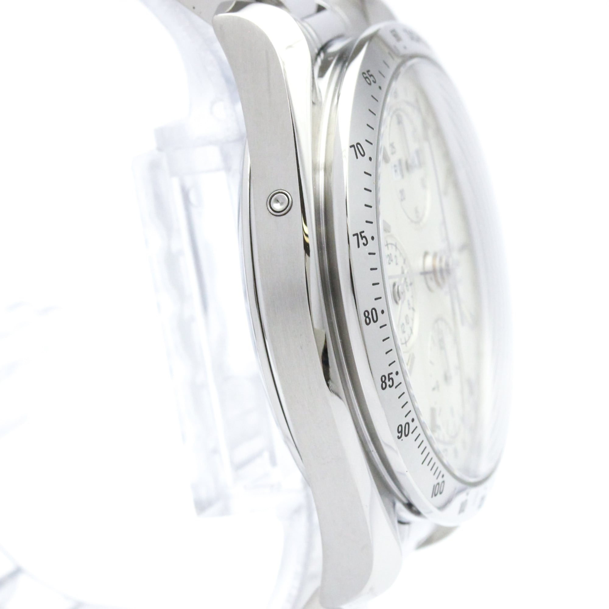 OMEGA Speedmaster Triple Date Steel Automatic Watch 3521.30 Polished — Very Good