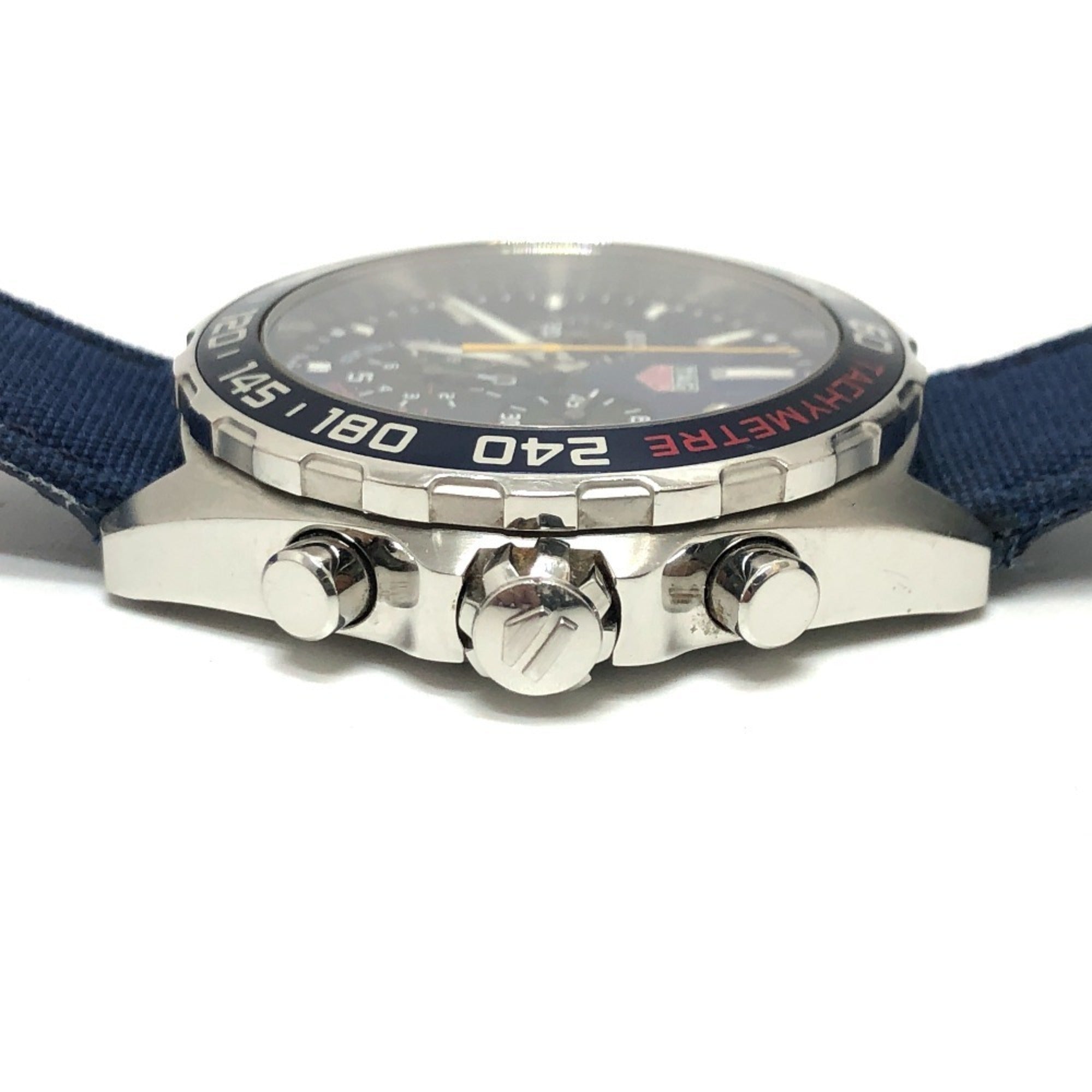 TAG HEUER CAZ101AL.BA0842 Formula 1 Red Bull Racing Collaboration Chronograph Quartz Watch Wristwatch Stainless Steel Men's Silver — Good