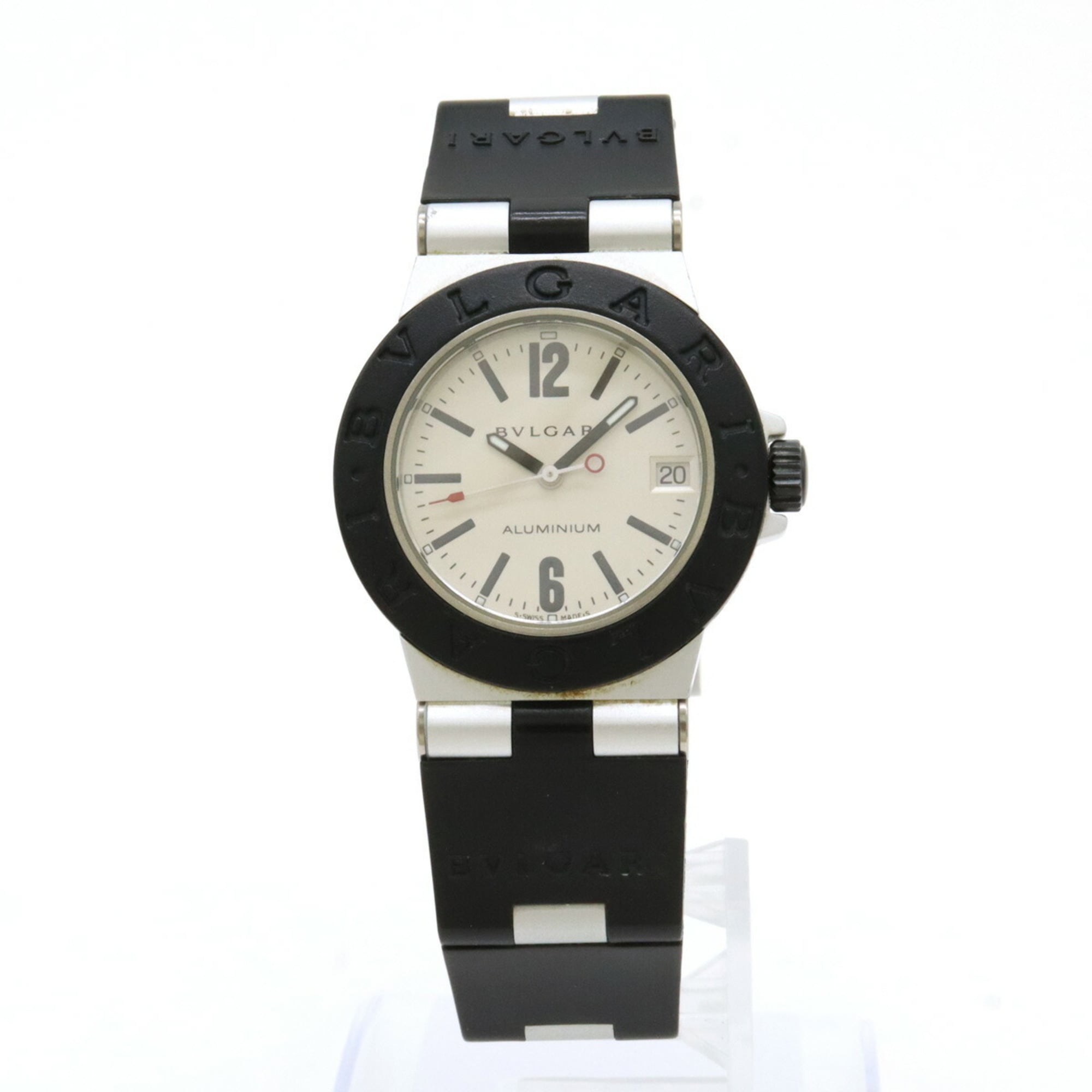 BVLGARI Bvlgari Arum 32mm Date Silver Dial Unisex Quartz Wristwatch AL32TA — Good