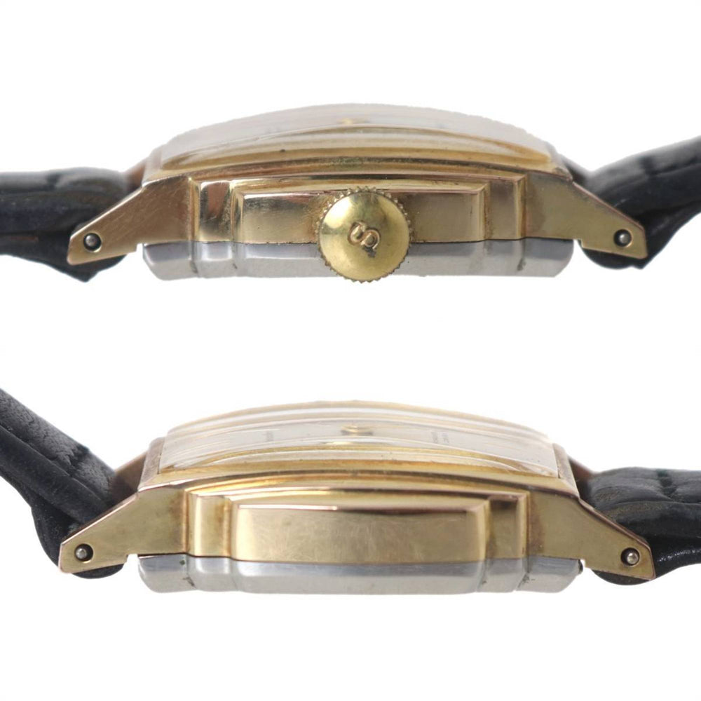 SEIKO Merit Women's Hand-Wound DiaShock 17 Jewels Watch, Gold and Black, 5257, Fits wrists from 14cm to 17.5cm — Good