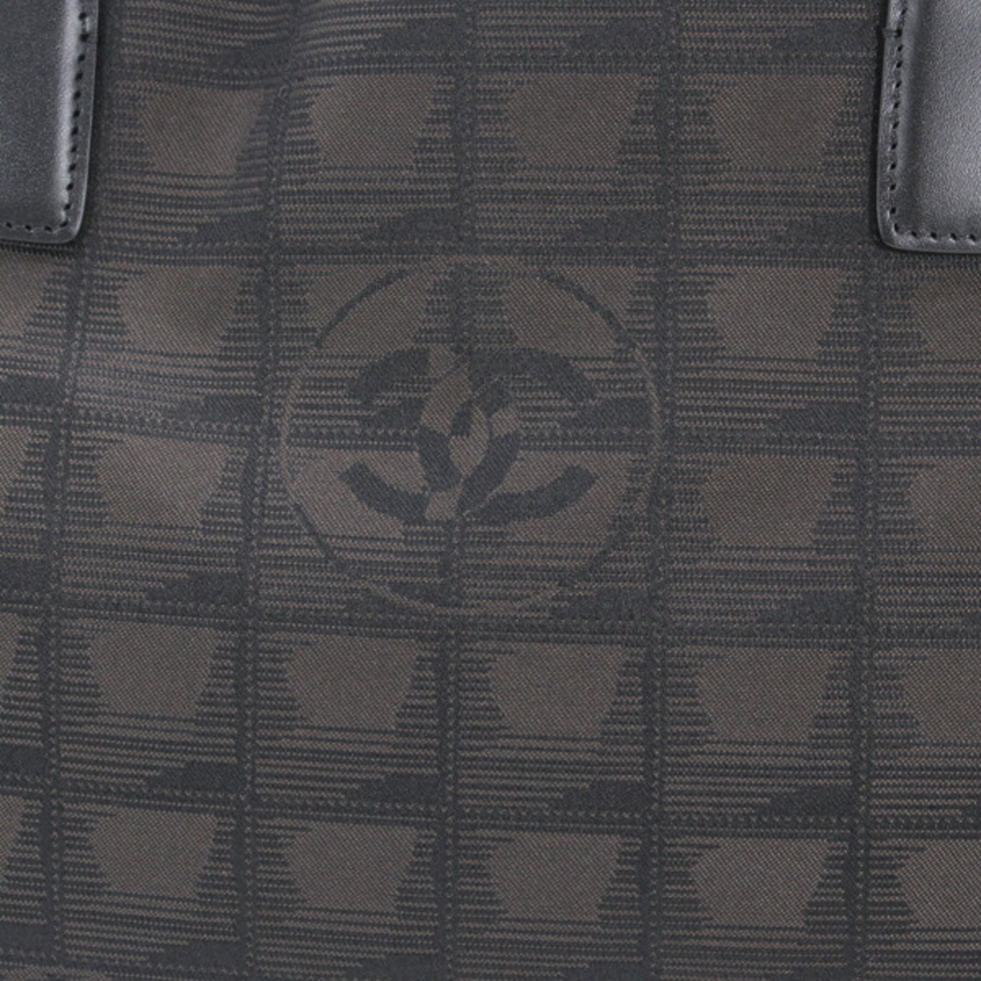CHANEL New Travel Line Tote PM Dark Brown Bag Handbag Women's Nylon T6249 — New - Store Return