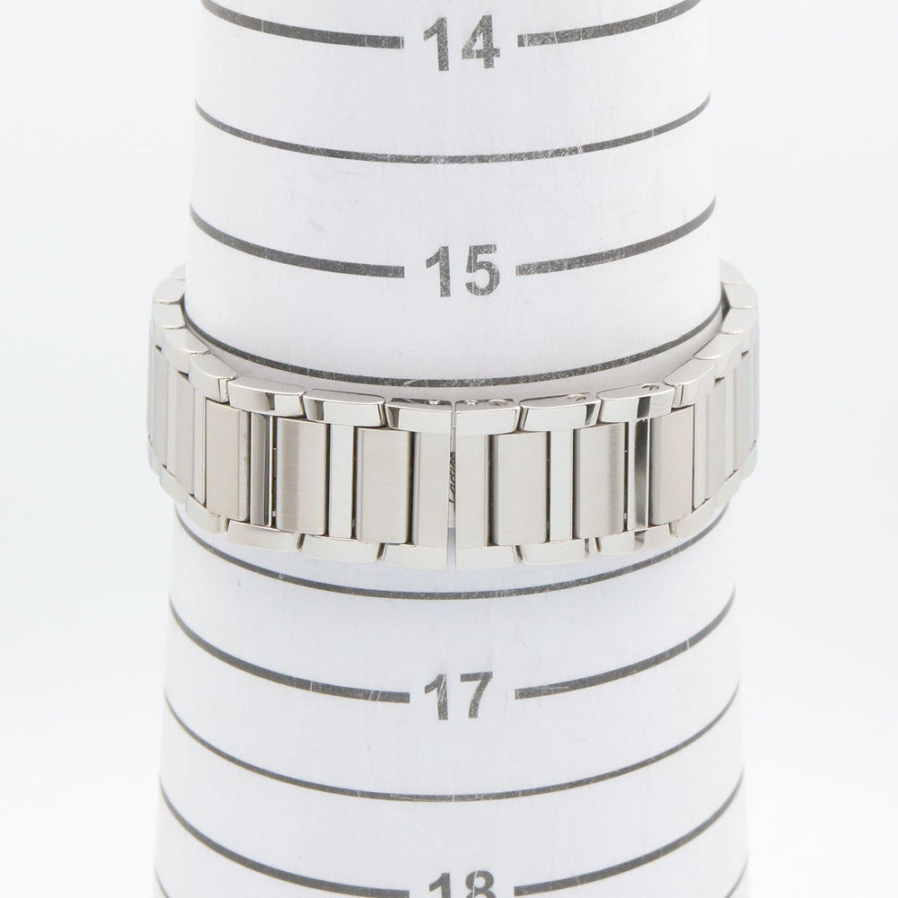 Cartier Tank Française SM Watch, Stainless Steel, Ladies, Silver Tone, WSTA0065 — Very Good