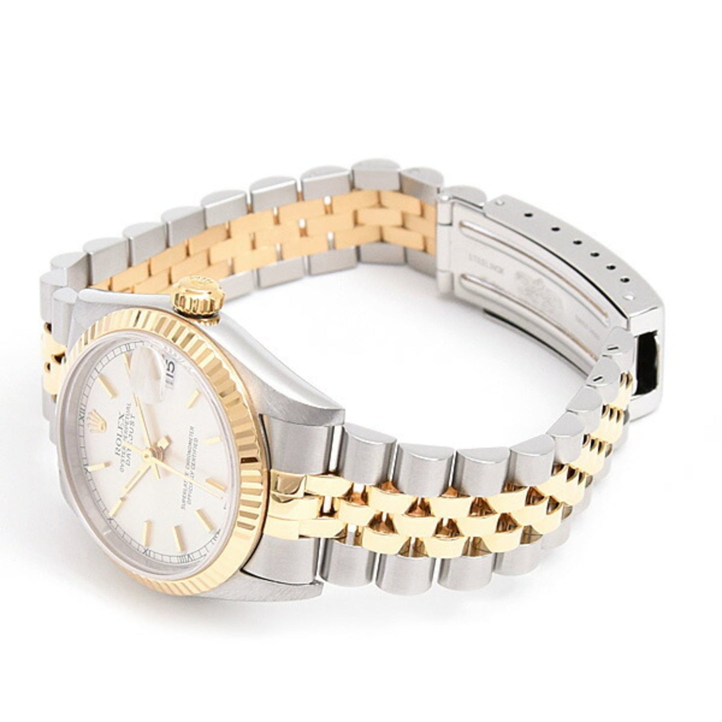 Rolex Datejust 31 Automatic Watch, Unisex, A Series, Silver Dial, Stainless Steel and Yellow Gold, ROLEX 78273