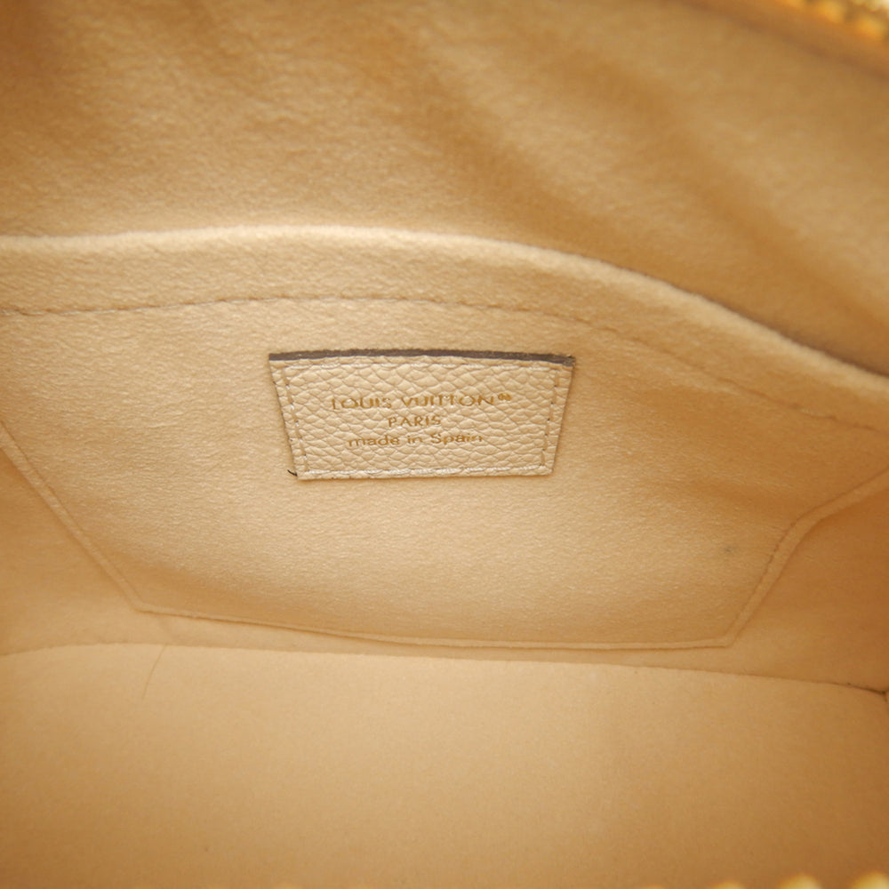 LOUIS VUITTON Monogram Empreinte Speedy Bandoulière 20 M58954 Handbag, Cream, Women's 254135 — Like New