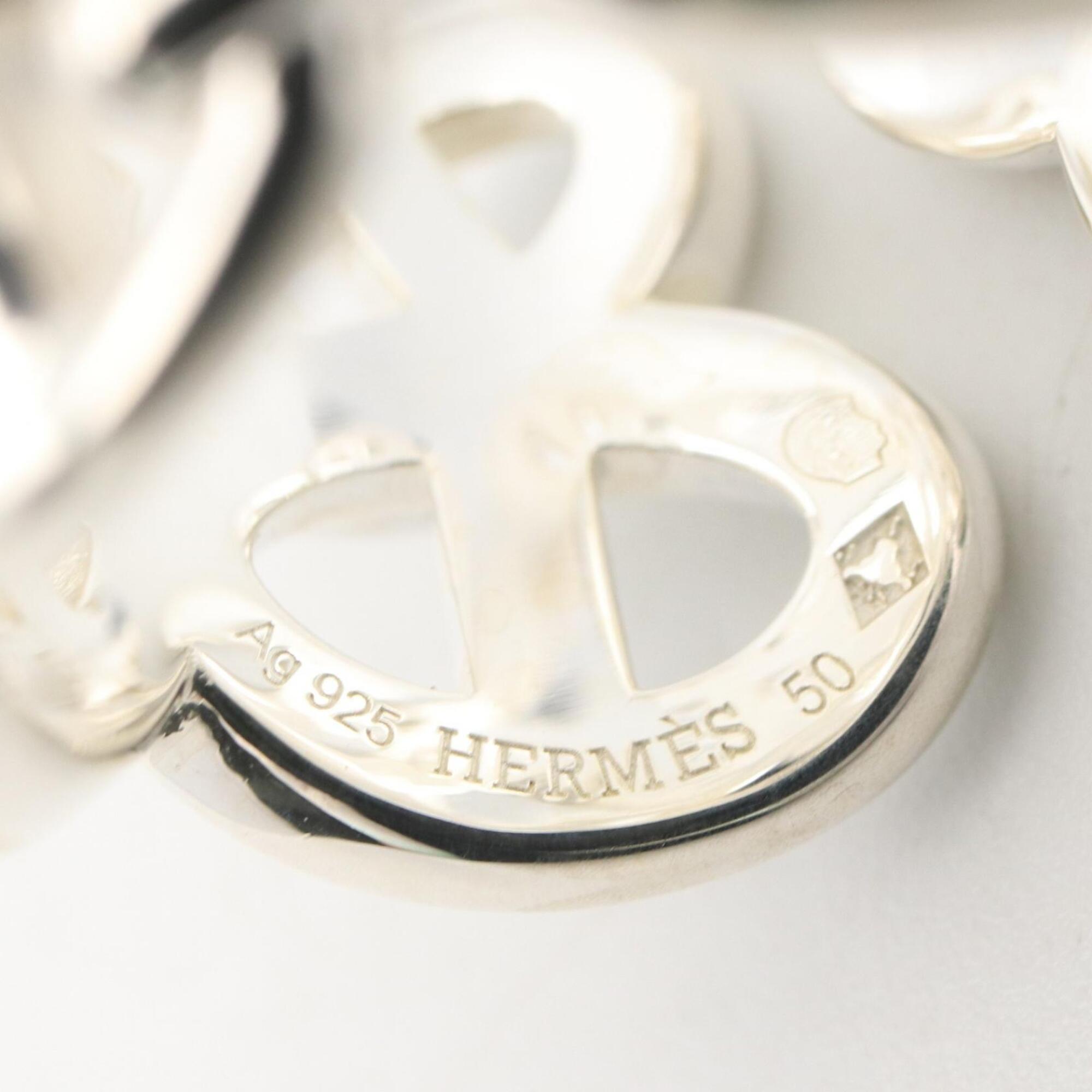 Hermes Chaine d'Ancre Enchainee GM Ring - Sterling Silver 925 Men's & Women's Tone — Like New