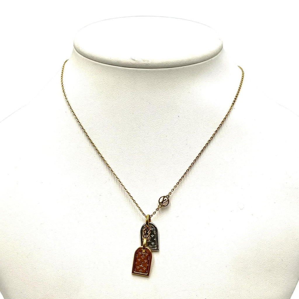 Louis Vuitton Collier Precious Necklace M63141 Metal Women's