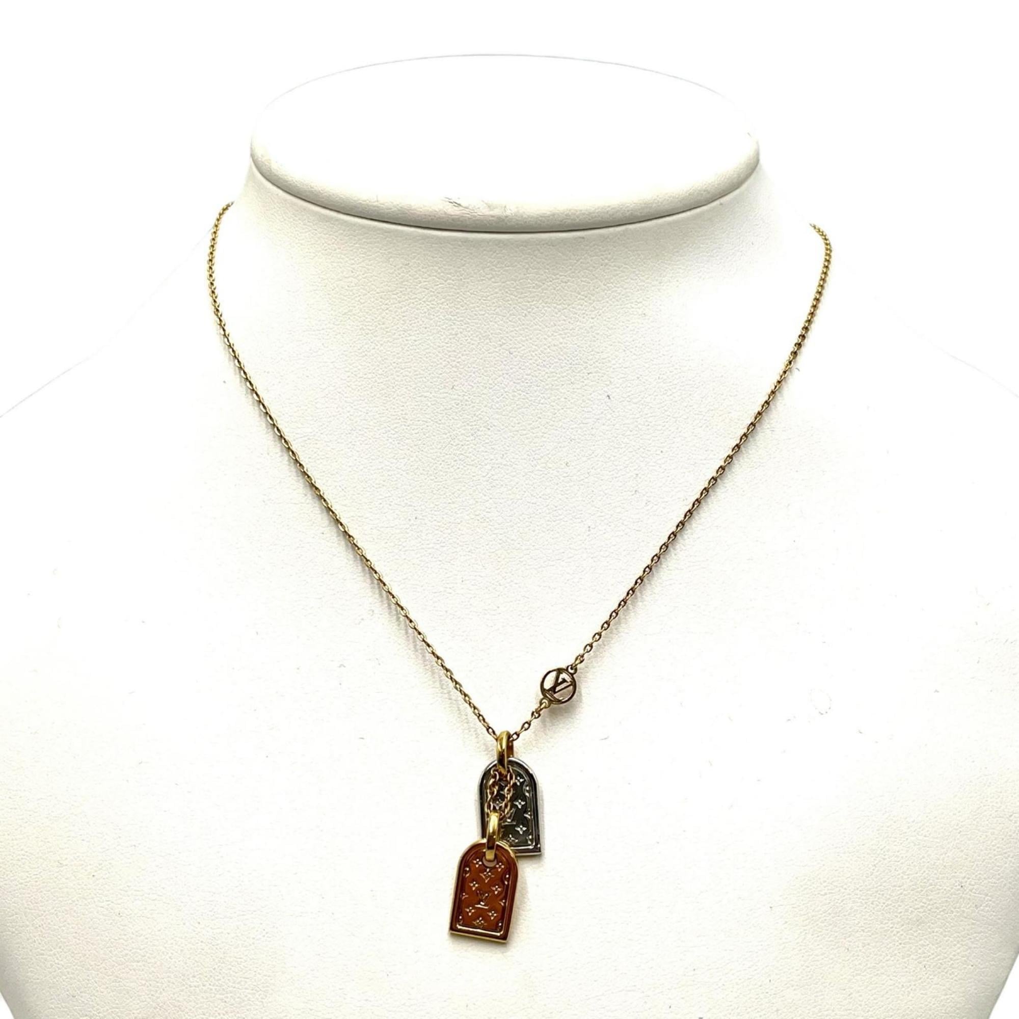 Louis Vuitton Collier Precious Necklace M63141 Metal Women's