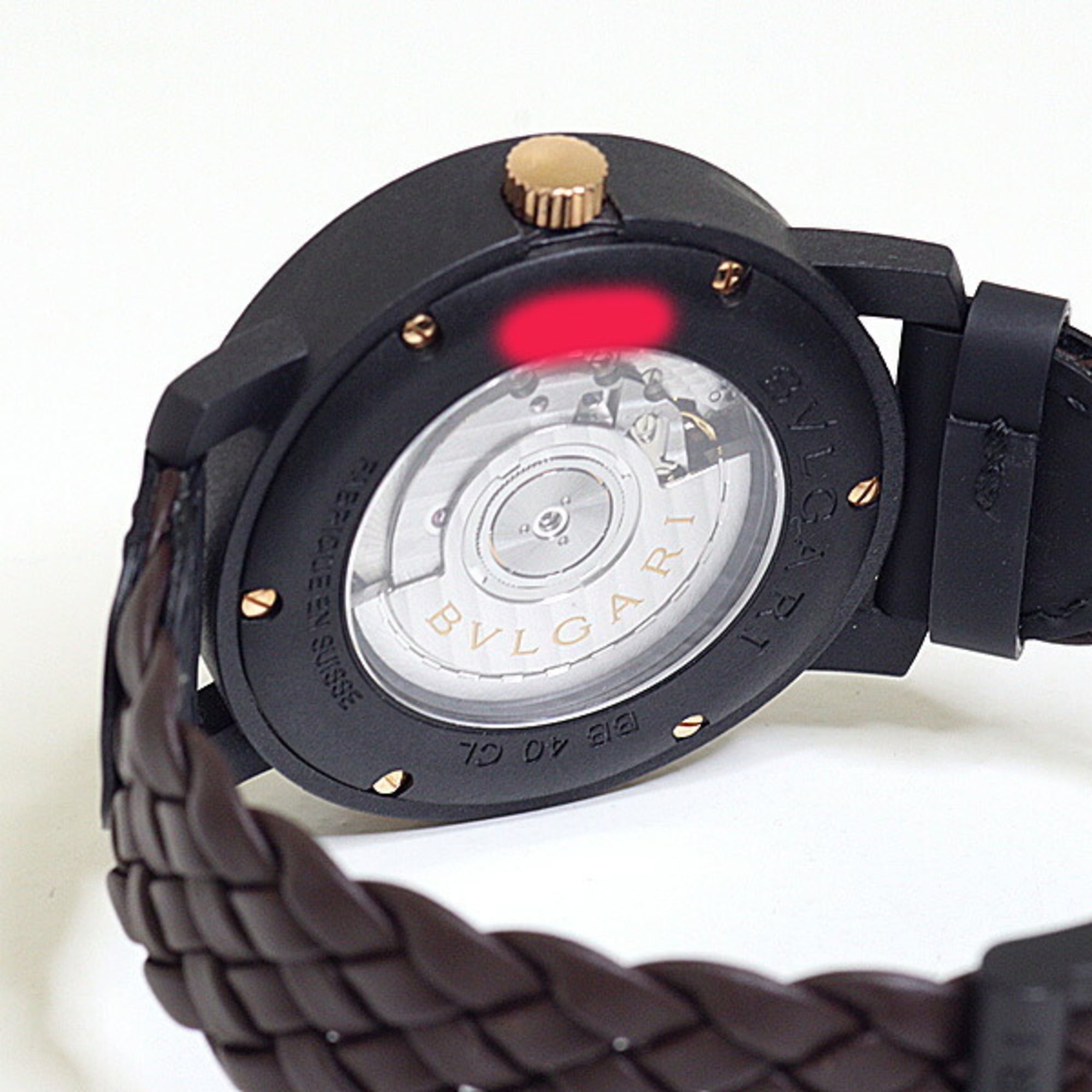 Bulgari BVLGARI Men's Watch BBP40C11CGLD Automatic BB40CL — Very Good