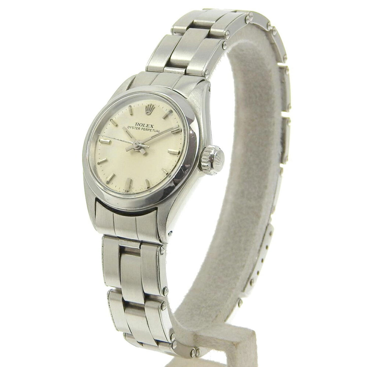 Rolex Lady Date Watch No. 7 6517 Stainless Steel Automatic Winding Silver Dial Ladies I220823041