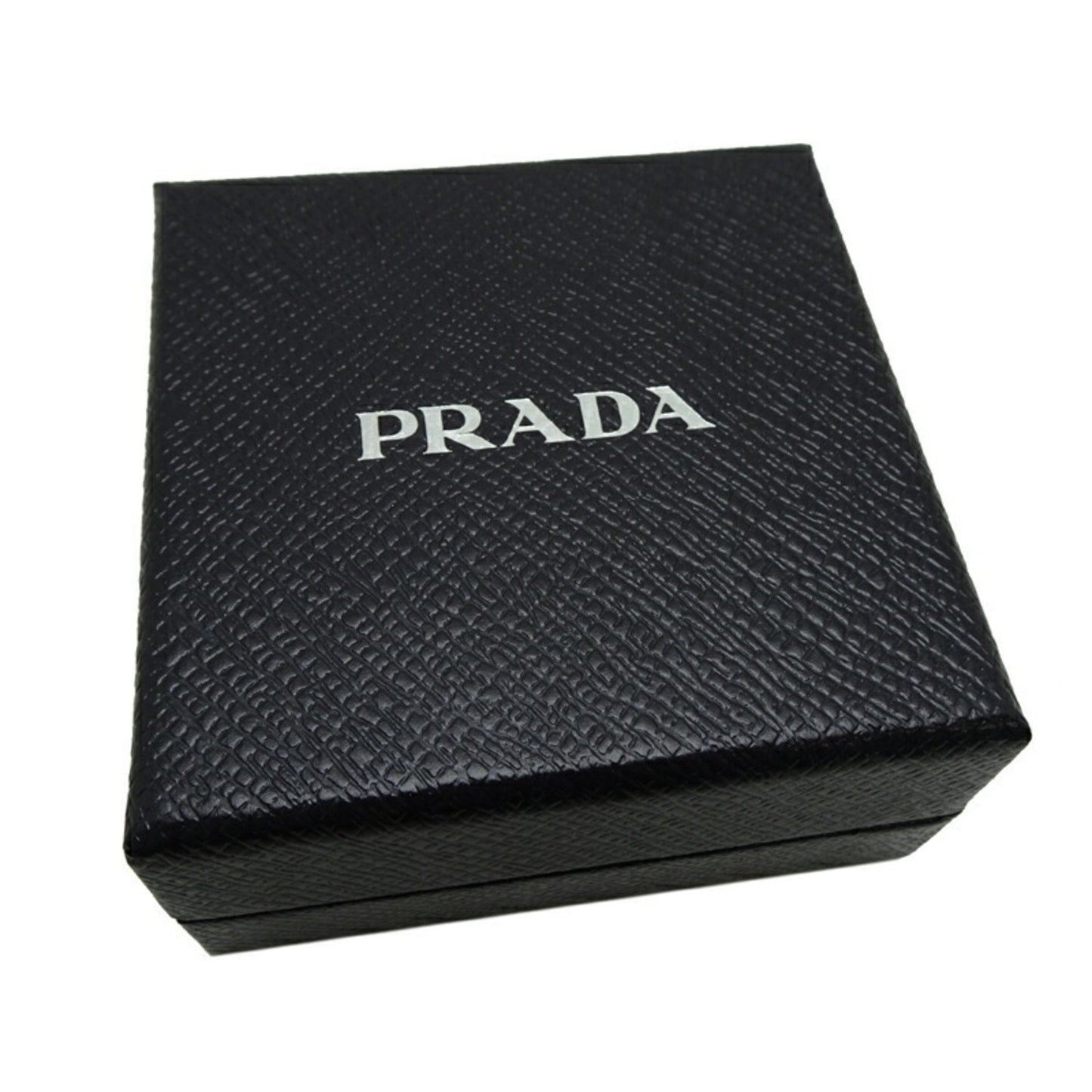 Prada Triangle Bag Charm for Women and Men, Metal, Red