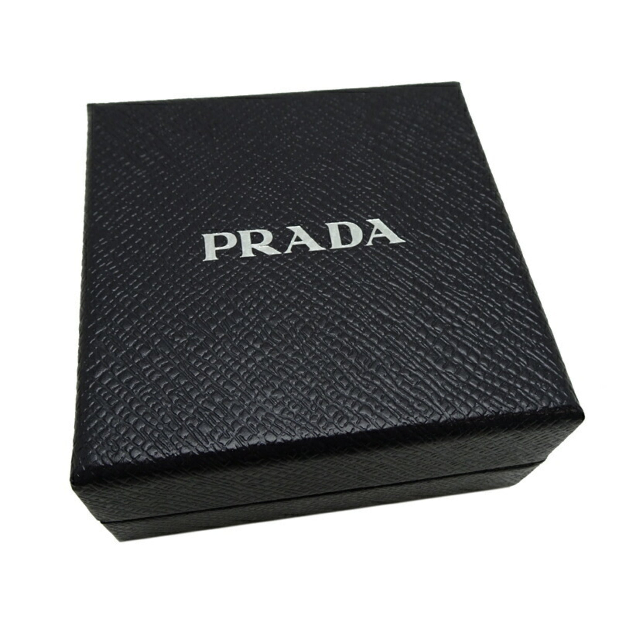 Prada Triangle Bag Charm for Women and Men, Metal, Red