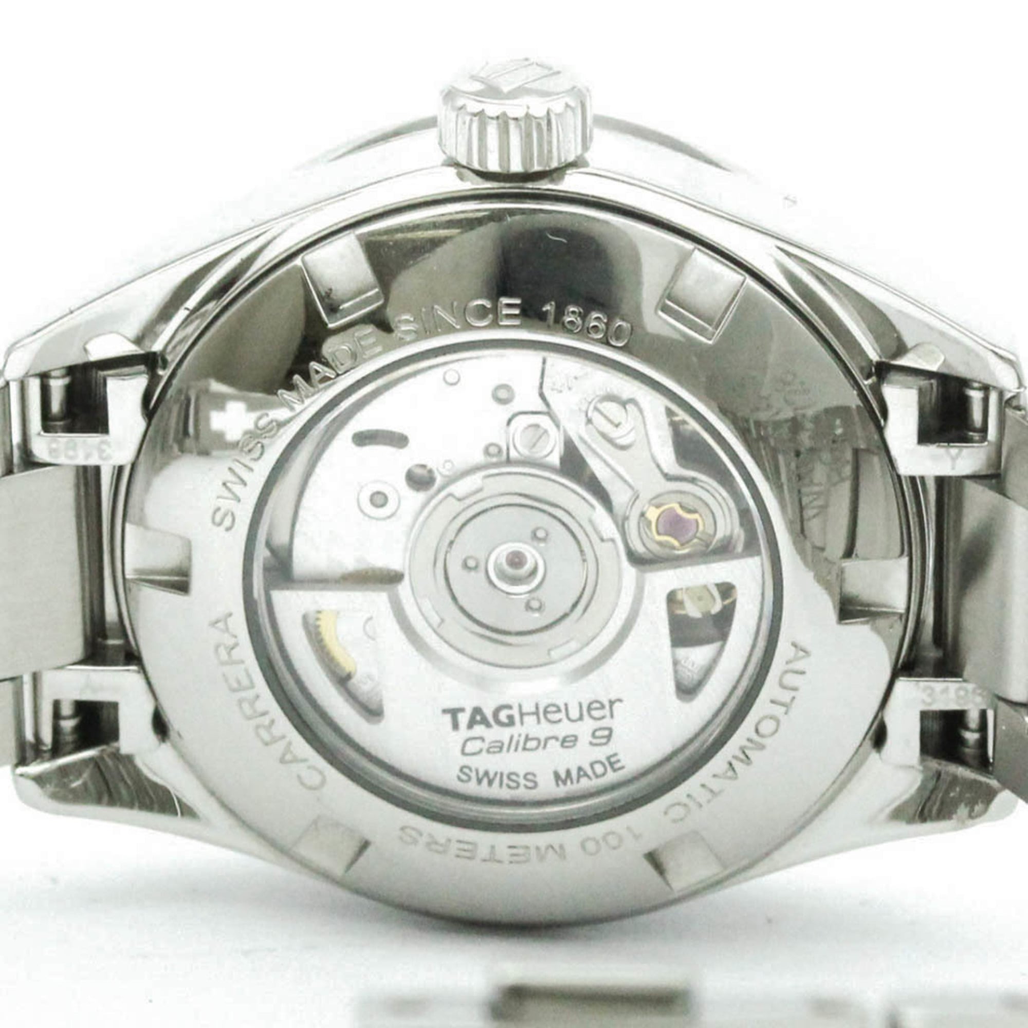 TAG HEUER Carrera Calibre 9 Diamond MOP Ladies Watch WAR2414 — Good