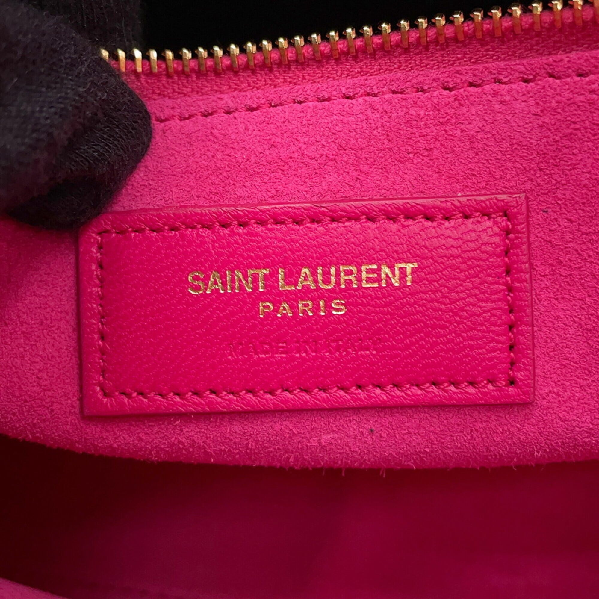 Yves Saint Laurent Saint Laurent Paris handbag LE 5 A 7 Le Cassette calf leather 657228 SAINT LAURENT PARIS — Like New