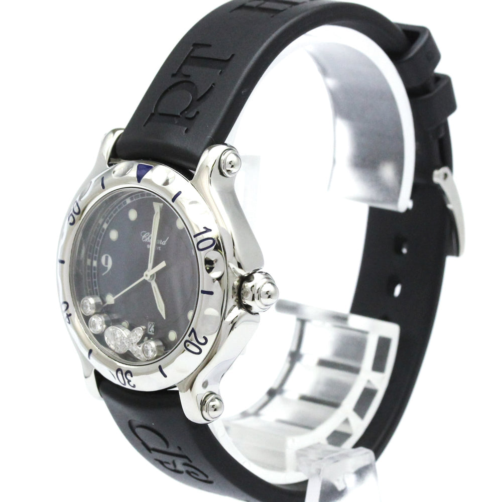 CHOPARD Happy Sport Fish Diamond MOP Dial Watch 27/8921 Polished — Very Good