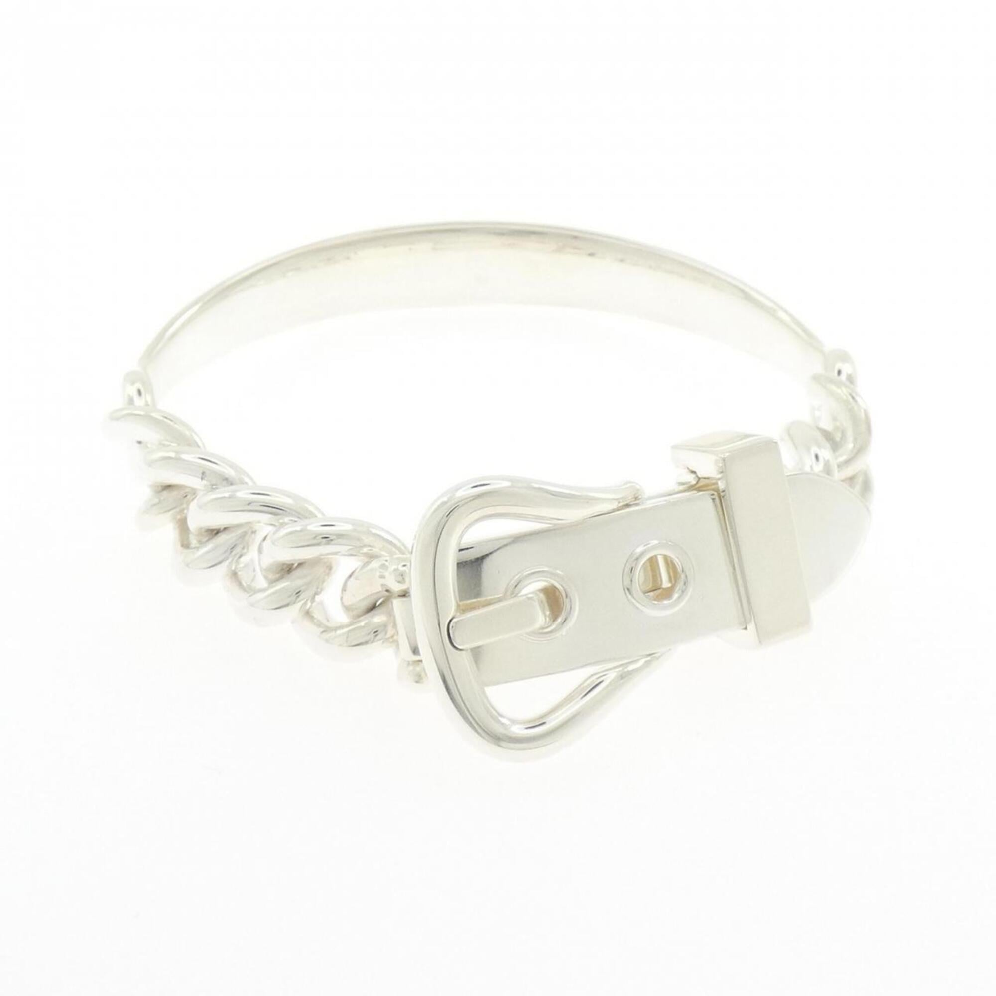 Hermes Hermès Boucles Sellier Inflexible GM Bangle — Like New