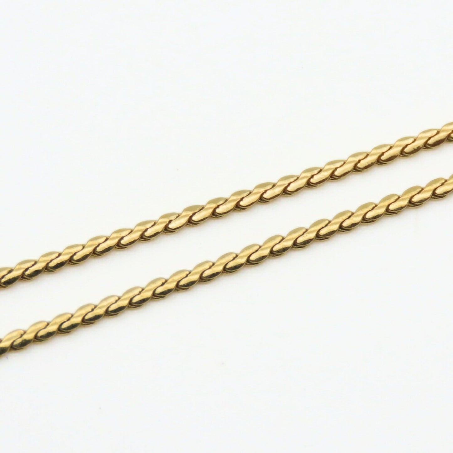 Christian Dior Heart Necklace, Gold Plated, GP, Women's