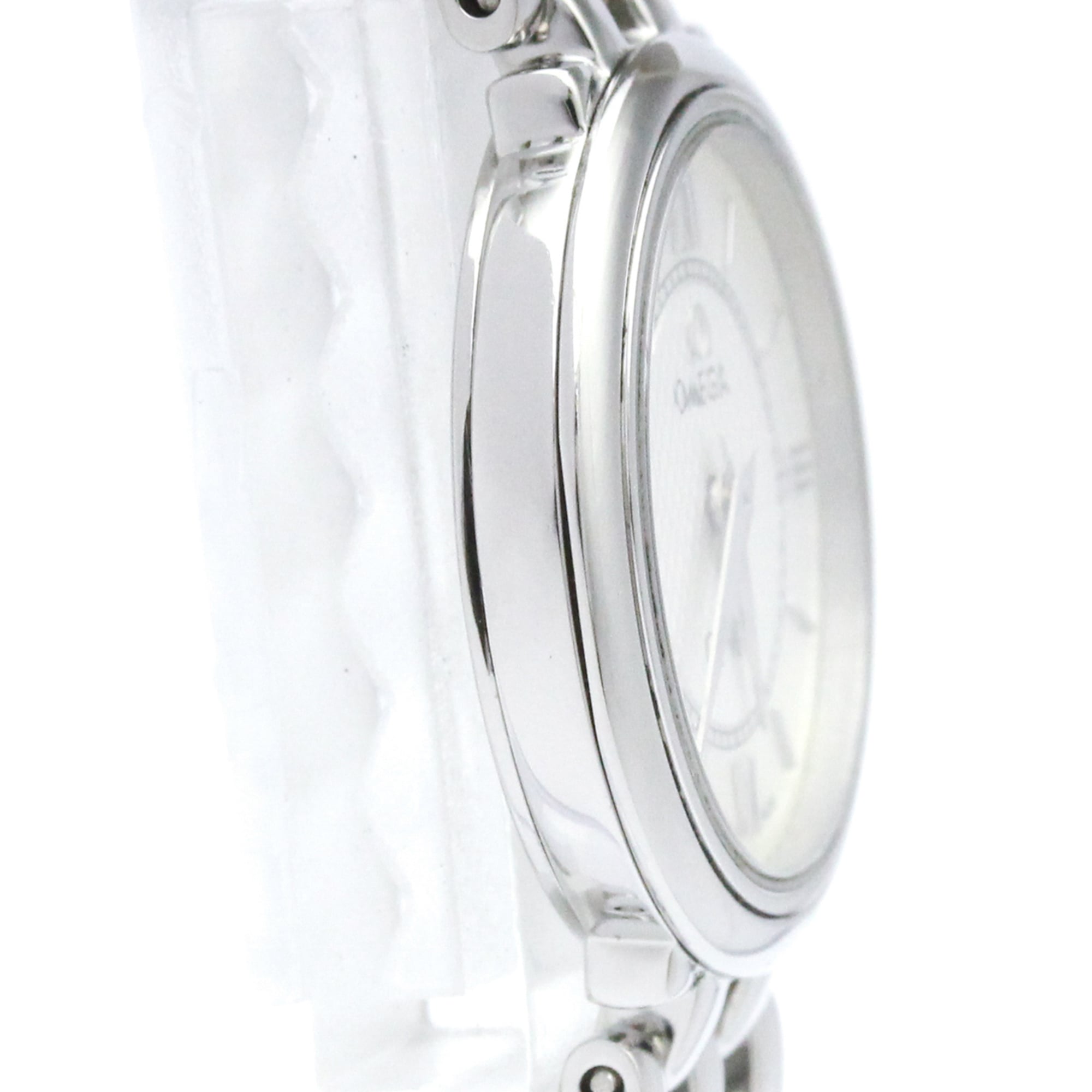 OMEGA De Ville Stainless Steel Quartz Ladies Watch 7574.31 Polished — Very Good