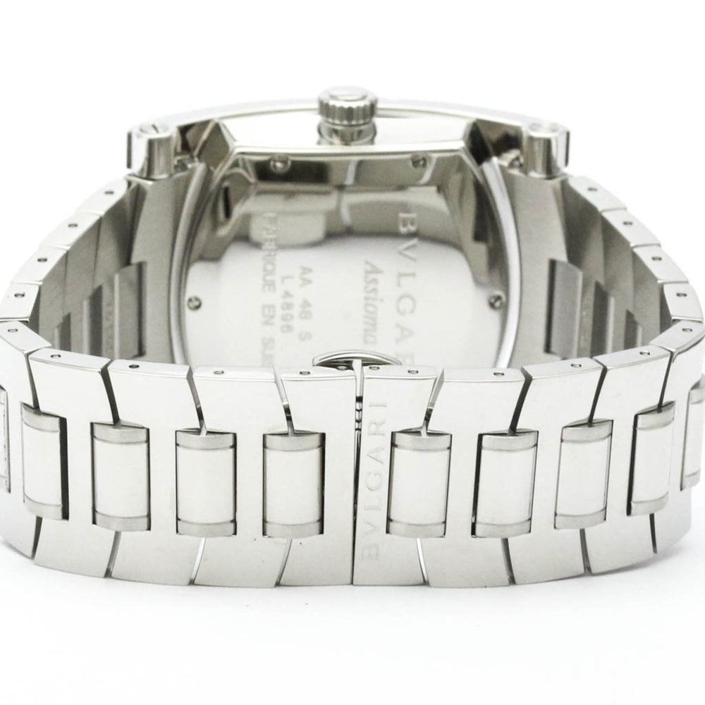 BVLGARI Assioma Stainless Steel Automatic Mens Watch AA48S Polished — Very Good