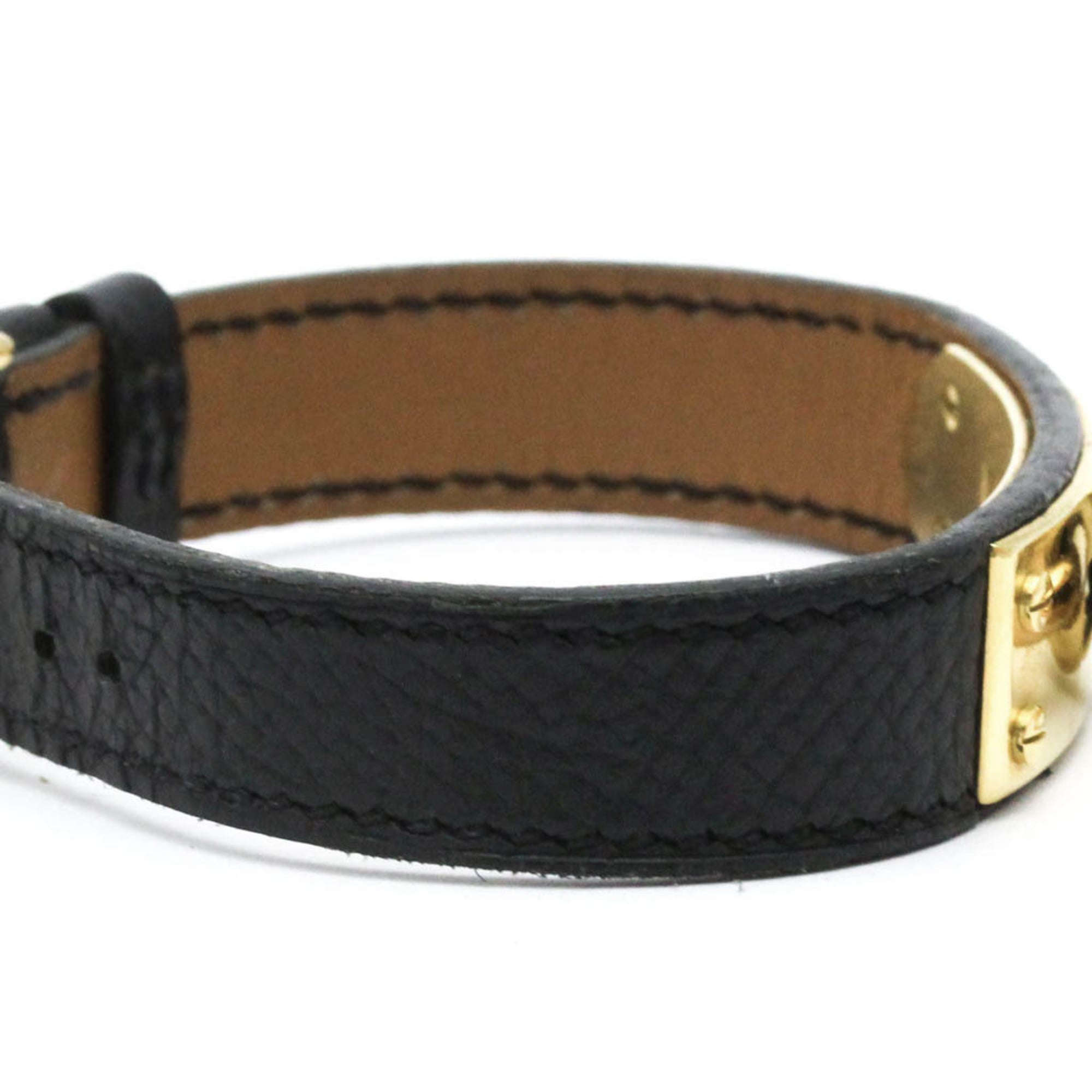 HERMES Kelly Watch Gold Plated Leather Quartz Ladies Watch — Good