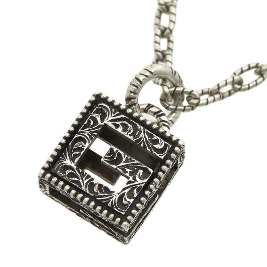 GUCCI Square G Necklace Cube