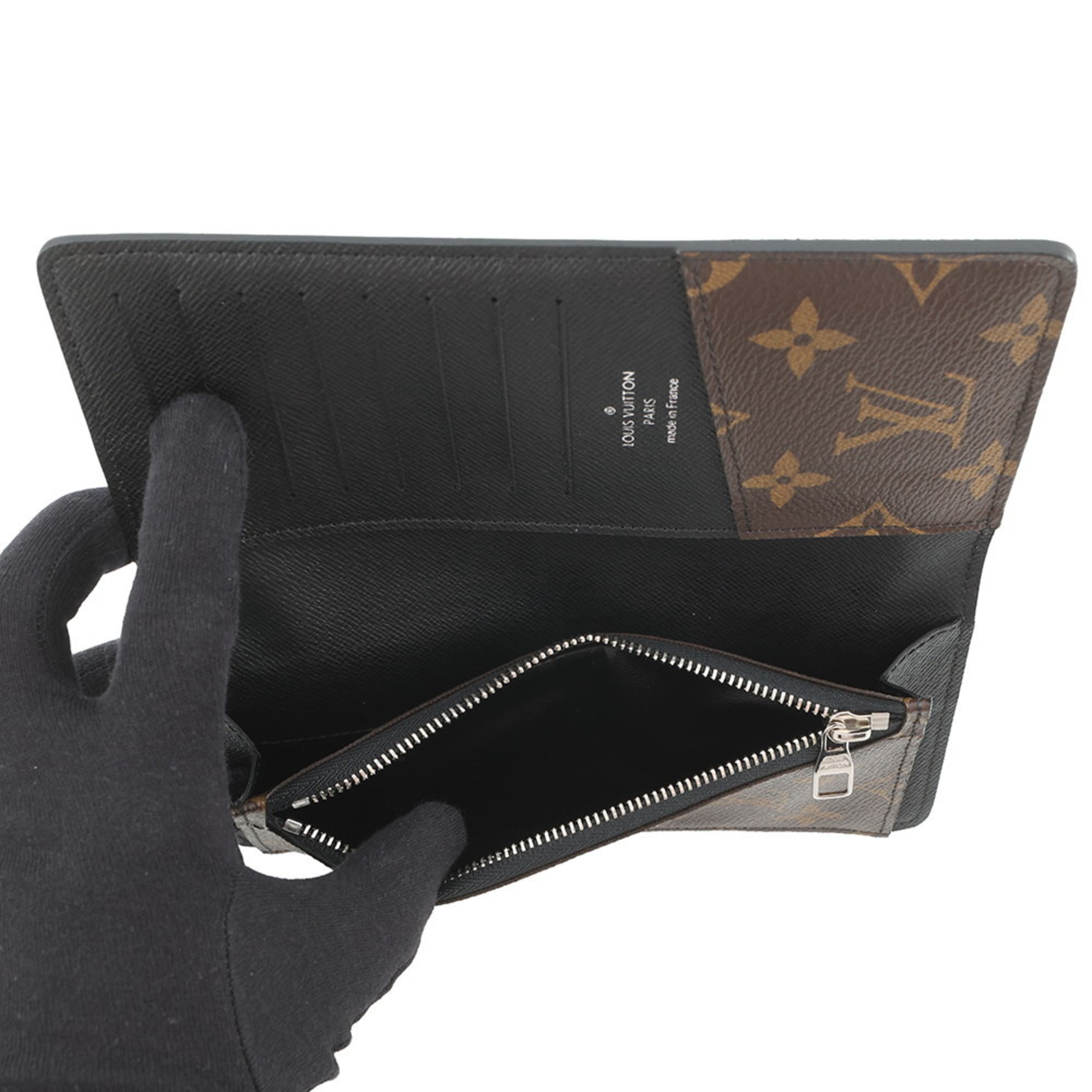Louis Vuitton Monogram Macassar Long Wallet, Portefeuille Tannon M93800, LOUIS VUITTON, Bifold Wallet