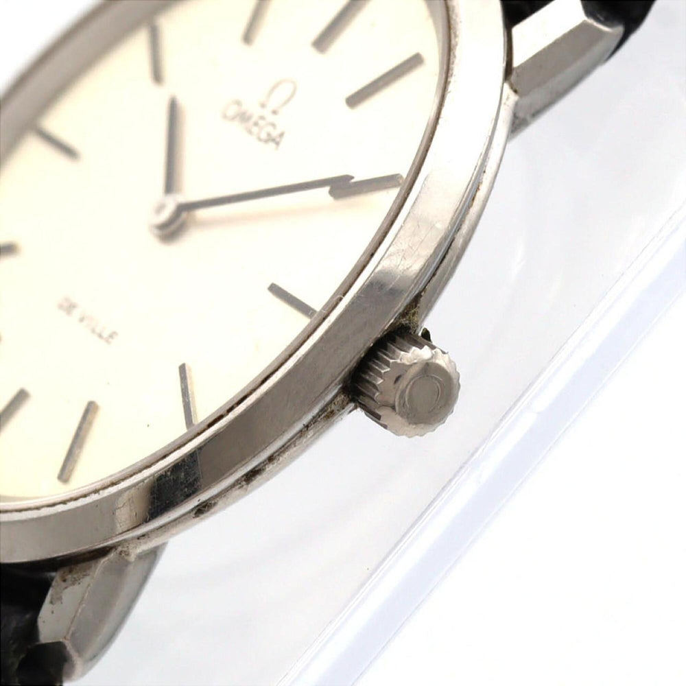 Omega De Ville Stainless Steel Watch, Manual Winding — Good